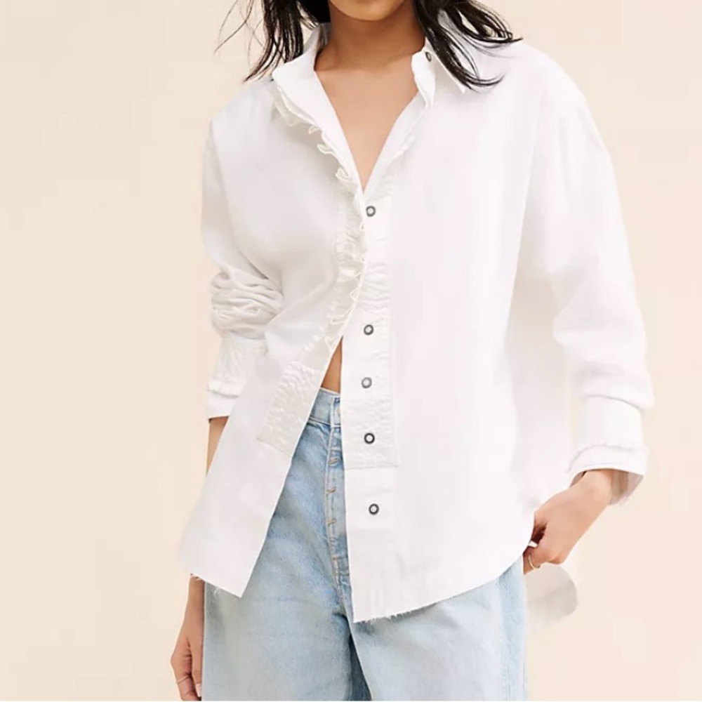 Free People Button Down - M